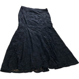 River Island Flared Lace Skirt UK14 Women's Black