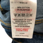 Onfire Jeans W30 L32 Men's Classic Fit Denim Stretch Dark Wash Trousers