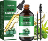 YOGERYOU Jamaican Black Castor Oil 100ml Organic Cold Pressed For Hair Skin