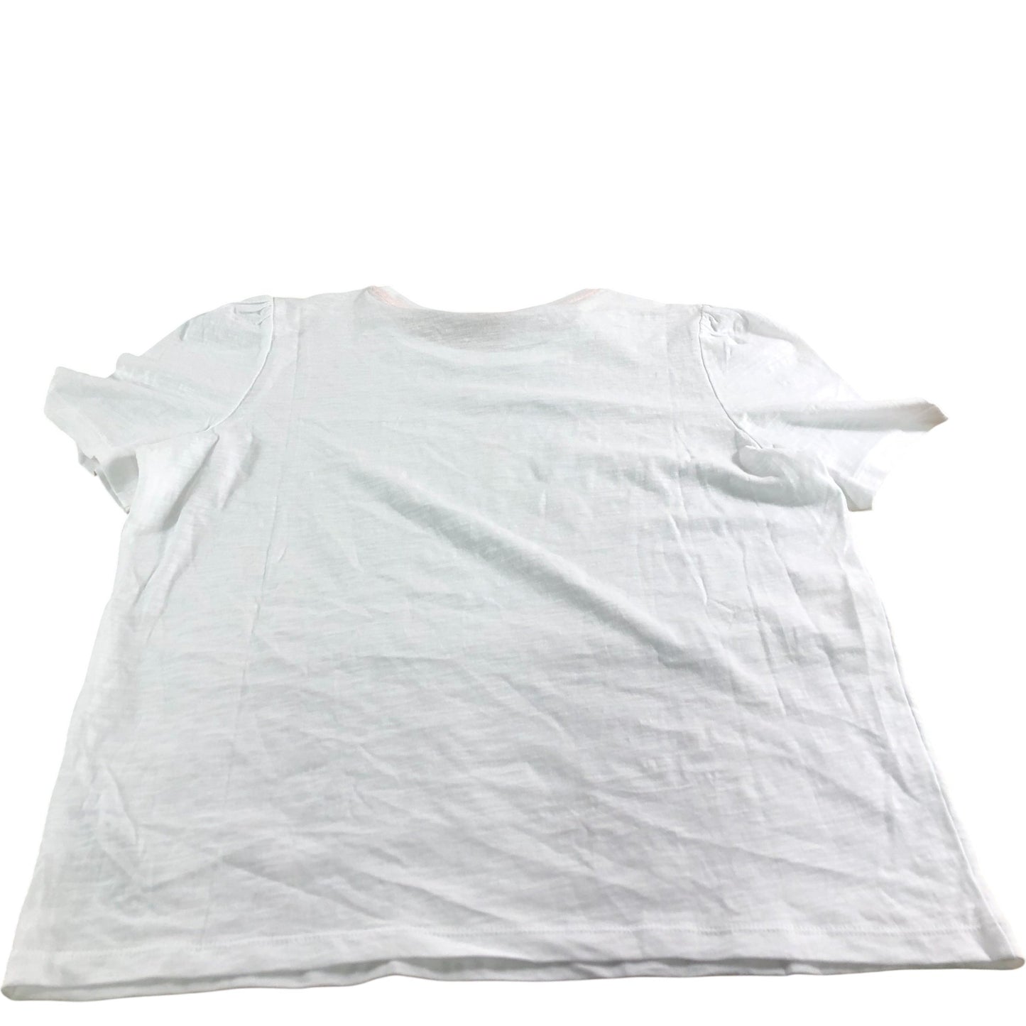 Boden White T-Shirt Women's Short Sleeve Cotton Casual Top UK12