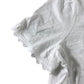 White Scalloped T-Shirt - Size 12