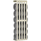 Towel Storage Rack Wall Mounted Adjustable Carbon Steel 4-6 Towels Matte Cream