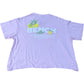 Bench Boxy Fit Cropped Pink T-Shirt Size M
