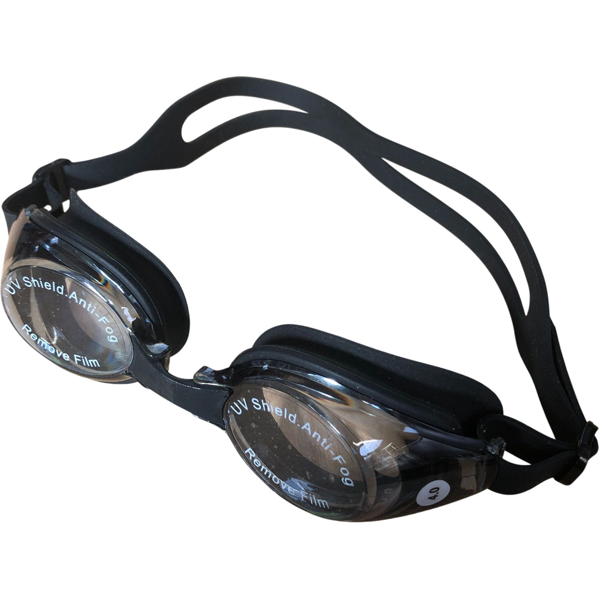 Swimming Goggles UV Shield Anti Fog Black