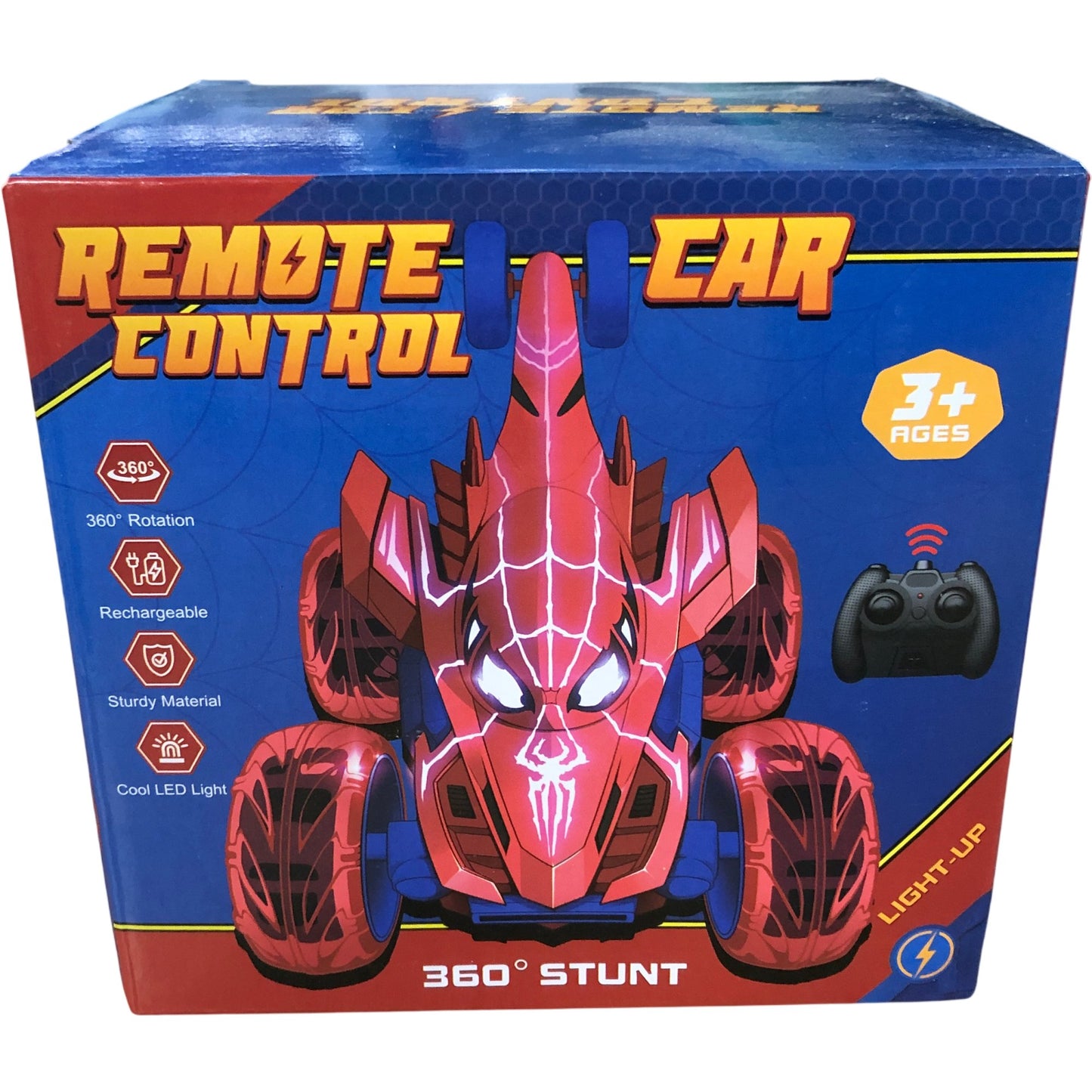 Happy Go Spider Remote Control Car 360 Degree Stunt Rechargeable Toy