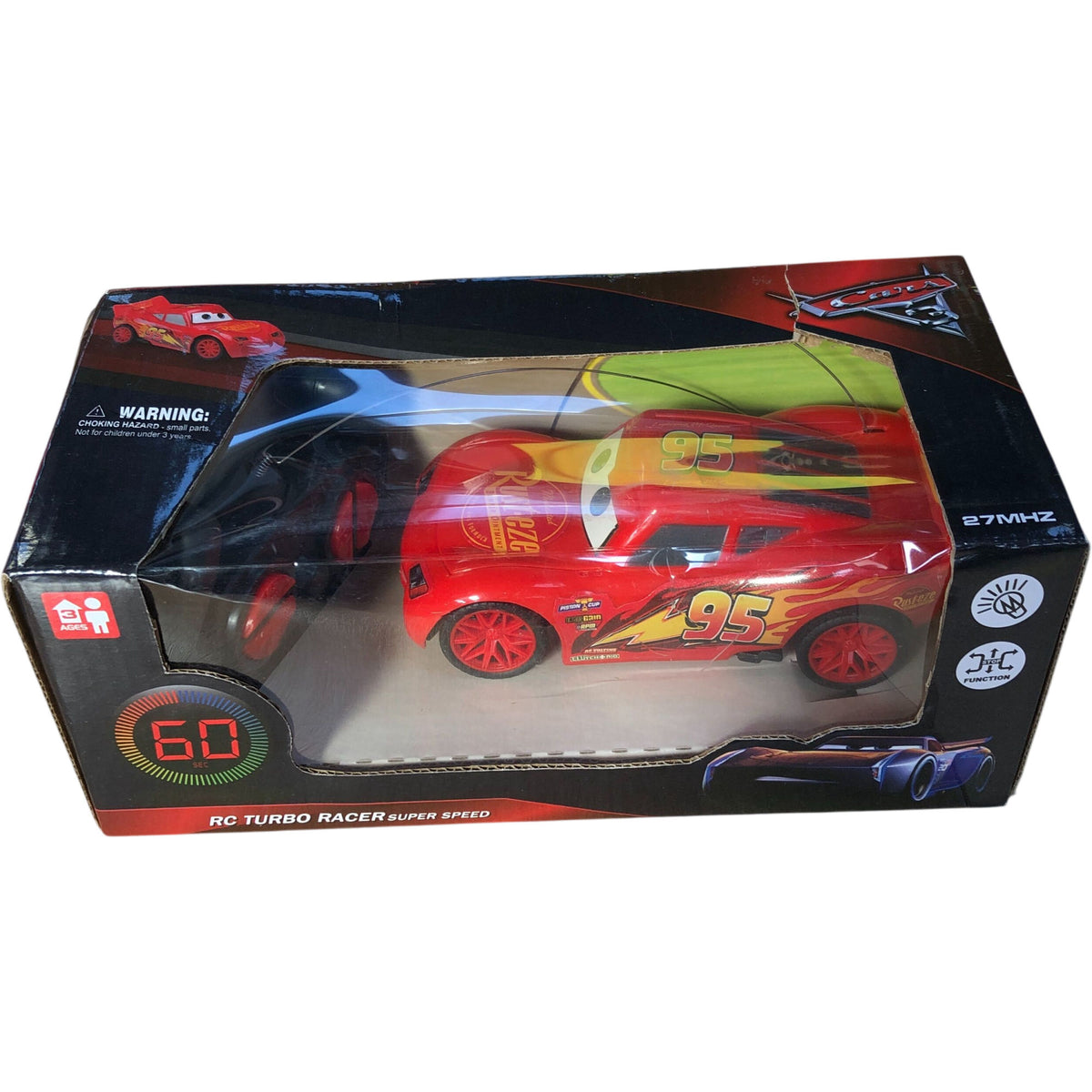 RC Turbo Racer Super Speed Lightning McQueen 95 Remote Control Car