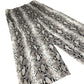 River Island Python Print Trousers Women's Fashion Trousers Wide Leg UK Large