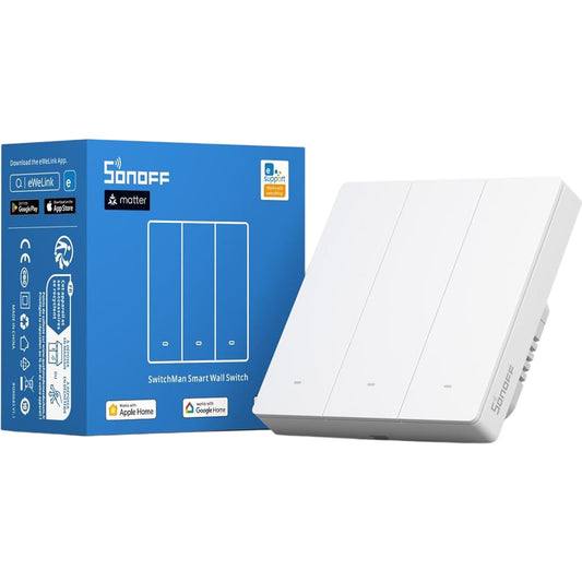 SONOFF M5 3C 86W Smart Wall Switch Remote Control Voice Control White