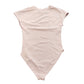 River Island Women's Bodysuit UK6 Light Pink Cap Sleeve Comfort Fit