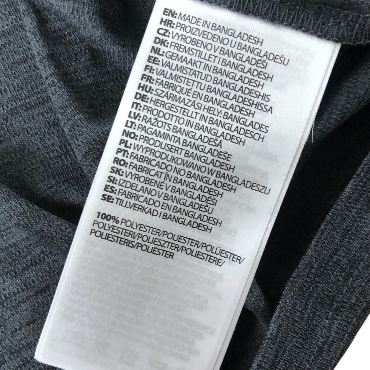 Calvin Klein Golf T Shirt M Men's Short Sleeve Athletic Fit Grey