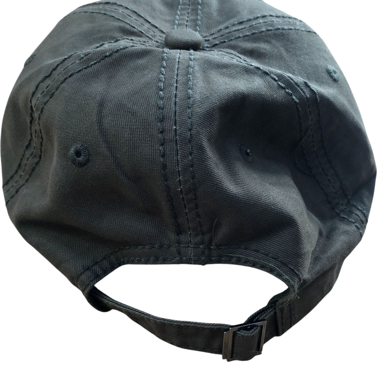 Baseball Cap 100% Cotton Green Adjustable Unisex Outdoor Hat