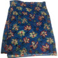 Weird Fish Kiera Scarf Floral Print Blue Eco Friendly 100 Percent Recycled