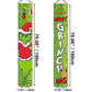 Grinch Themed Decorative Christmas Banners 180cm X 30cm 2 Pieces