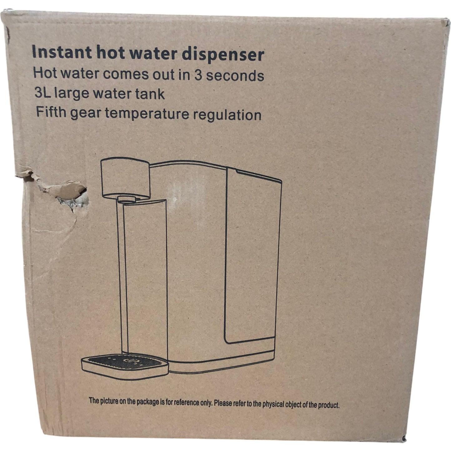 Instant Hot Water Dispenser 3L Large Tank 2000W Fifth Gear Regulation Green