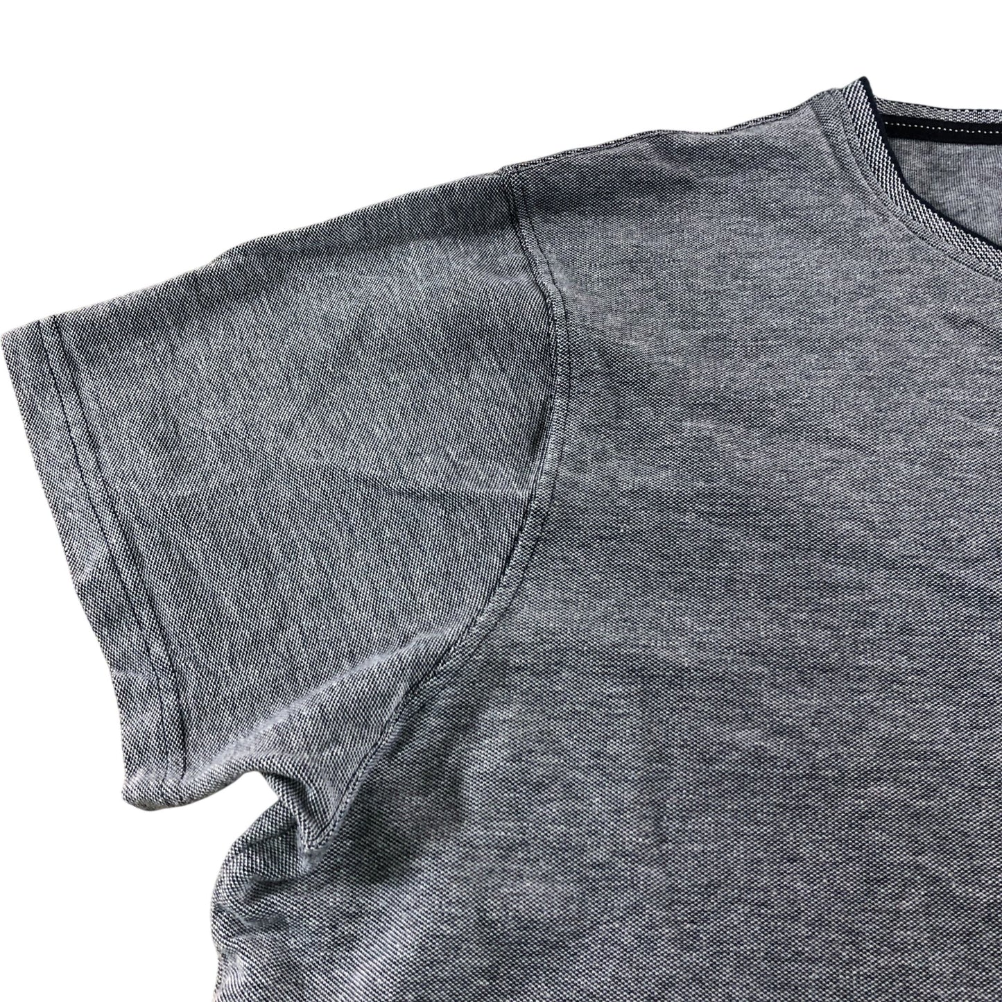 Crew Clothing Company T-Shirt XXL Men's Grey Cotton Short Sleeve Casual