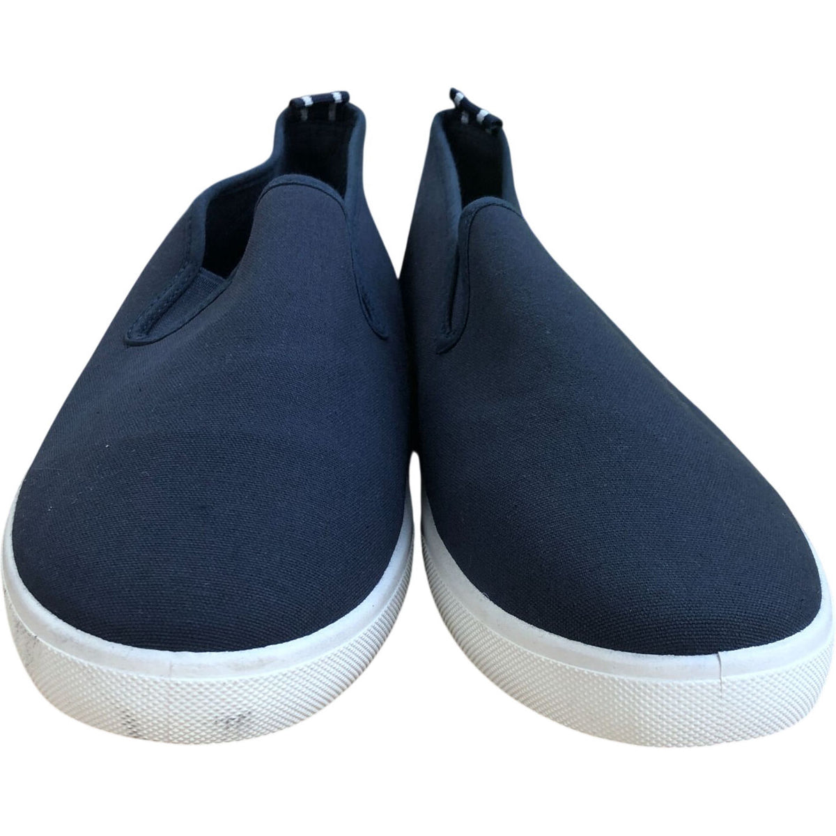 Original Penguin Men's Sabre Slip On Canvas Pumps Navy Size 10