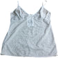 Rokit Camisole Women's White Polka Dot Lingerie Adjustable Straps One Size