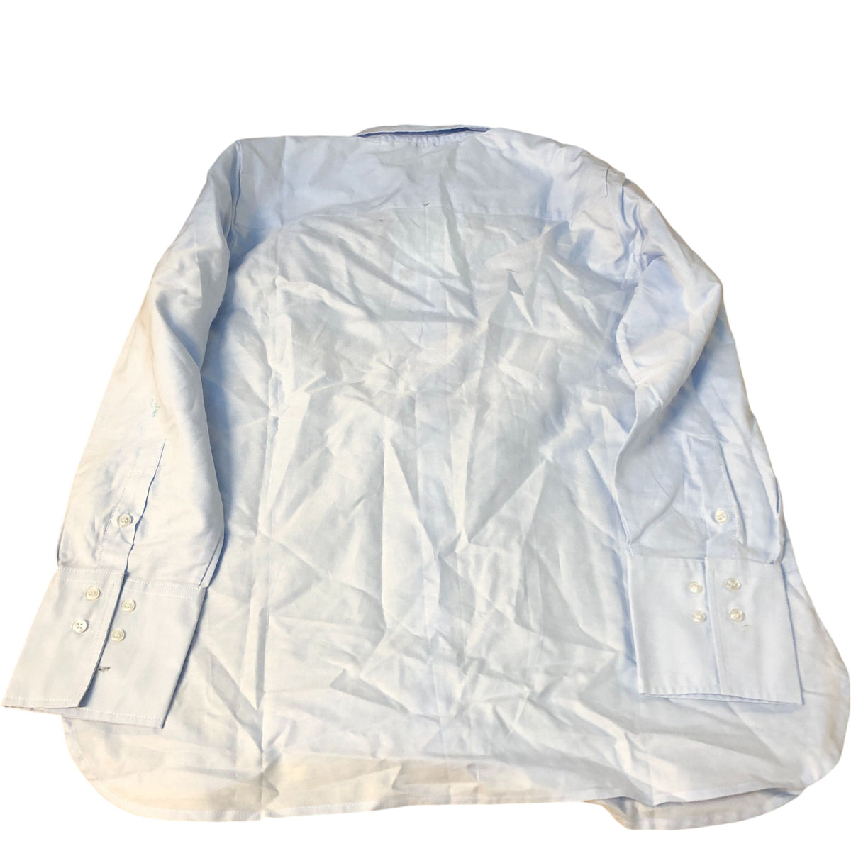 Baukjen Blue Organic Cotton Shirt Size 14 Casual Button Down Long Sleeve