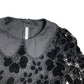 Angel & Rocket Girls Black Lace Flower Dress 10 Years Long Sleeve Elegant Outfit