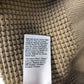 River Island Striped Cardigan Size Medium Men’s Cotton Blend Button Up Khaki