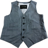 River Island 8 Years Boys Grey Waistcoat