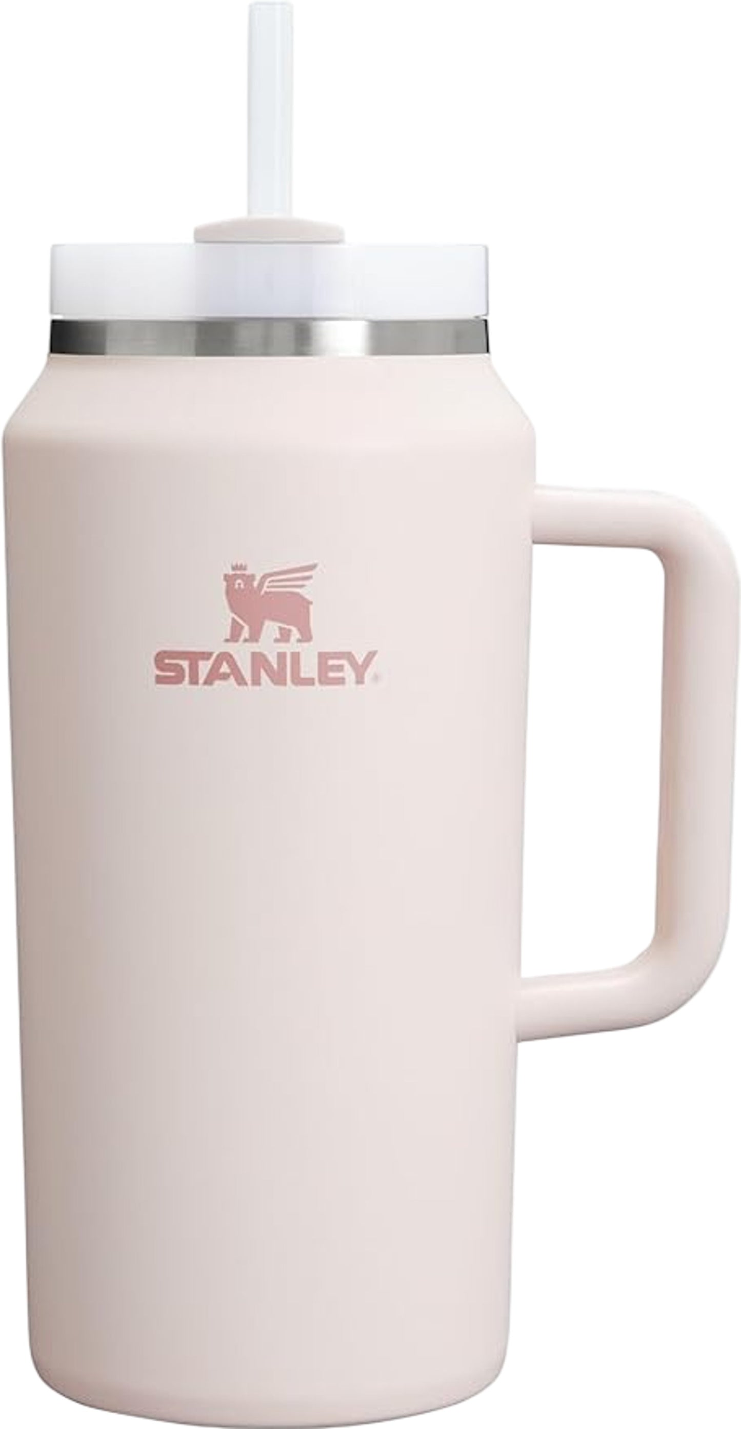 STANLEY Quencher H2.0 FlowState Tumbler 40oz Rose Quartz Double Wall Insulation