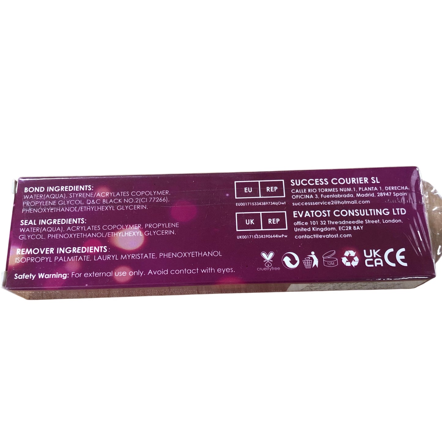 Ocean Pearl Eyelash Glue And Remover Waterproof Long Lasting Fast Lash Kit