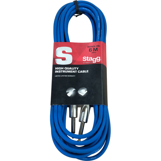 Stagg SGC6DL CBL 6M High Quality Instrument Cable