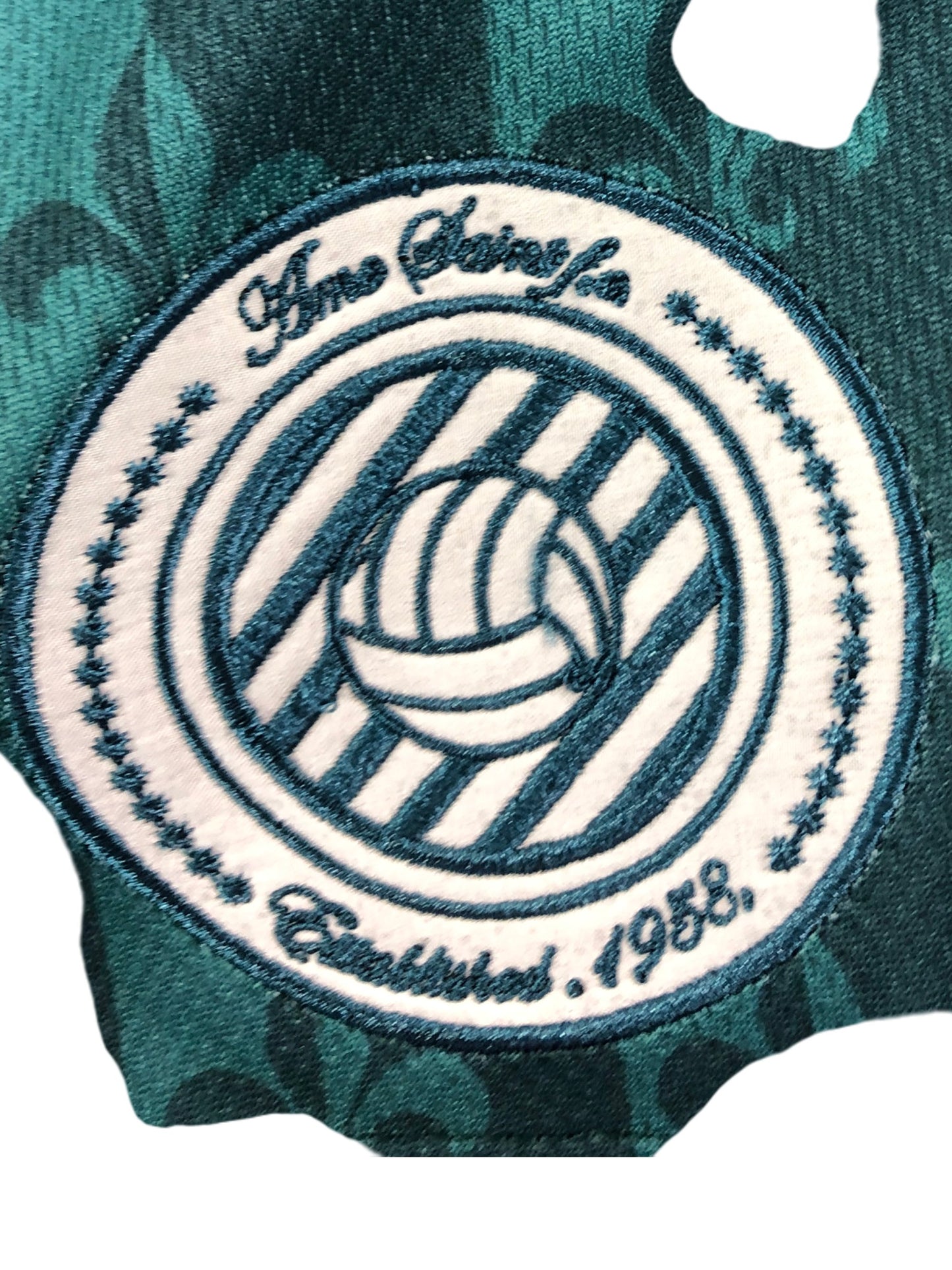 River Island Boys Shorts 5 6 Years AME SAINT Green Sporty Print Activewear