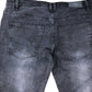 AVANT-GARDE Staple Jeans 36W 30L Men's Black Slim Fit Stretch Denim
