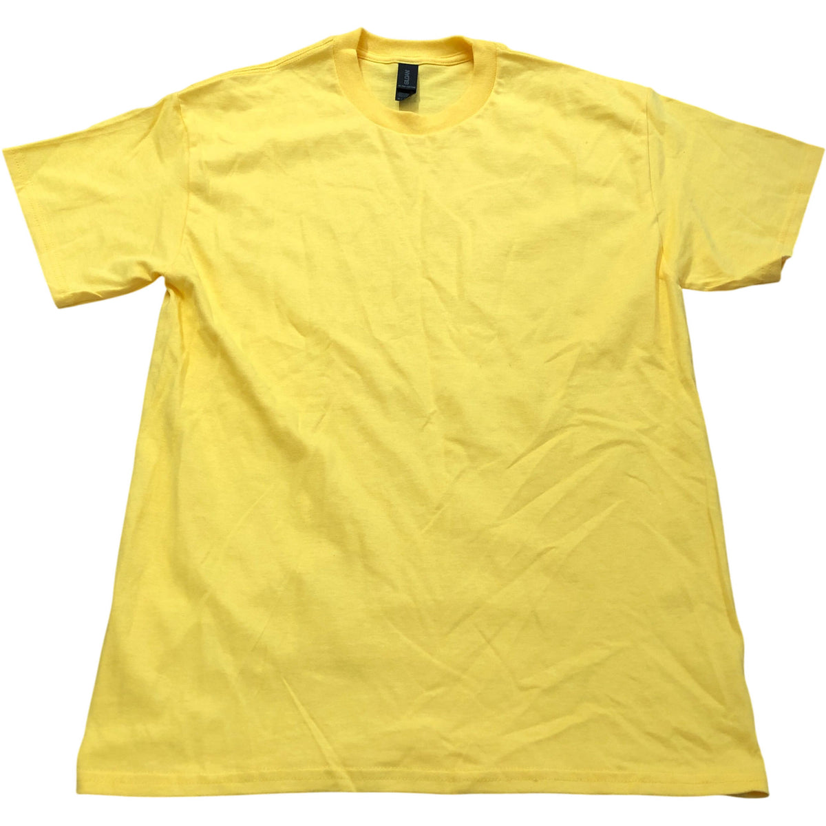 Gildan Ultra 100% Cotton T-Shirt Yellow Size M