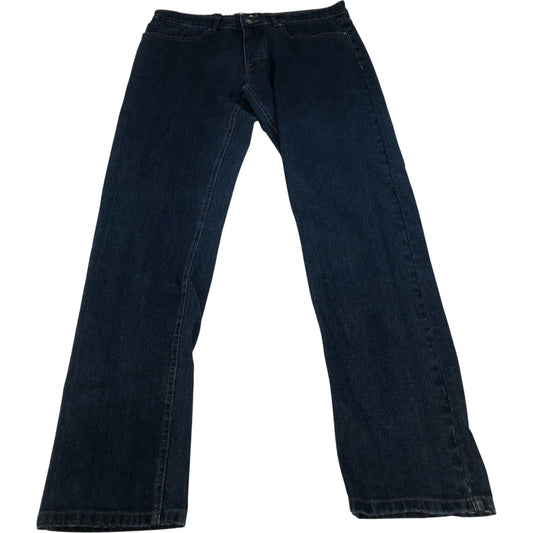Fluid Deerhurst 32W 34L Men's Denim Jeans Dark Wash Straight Fit Style