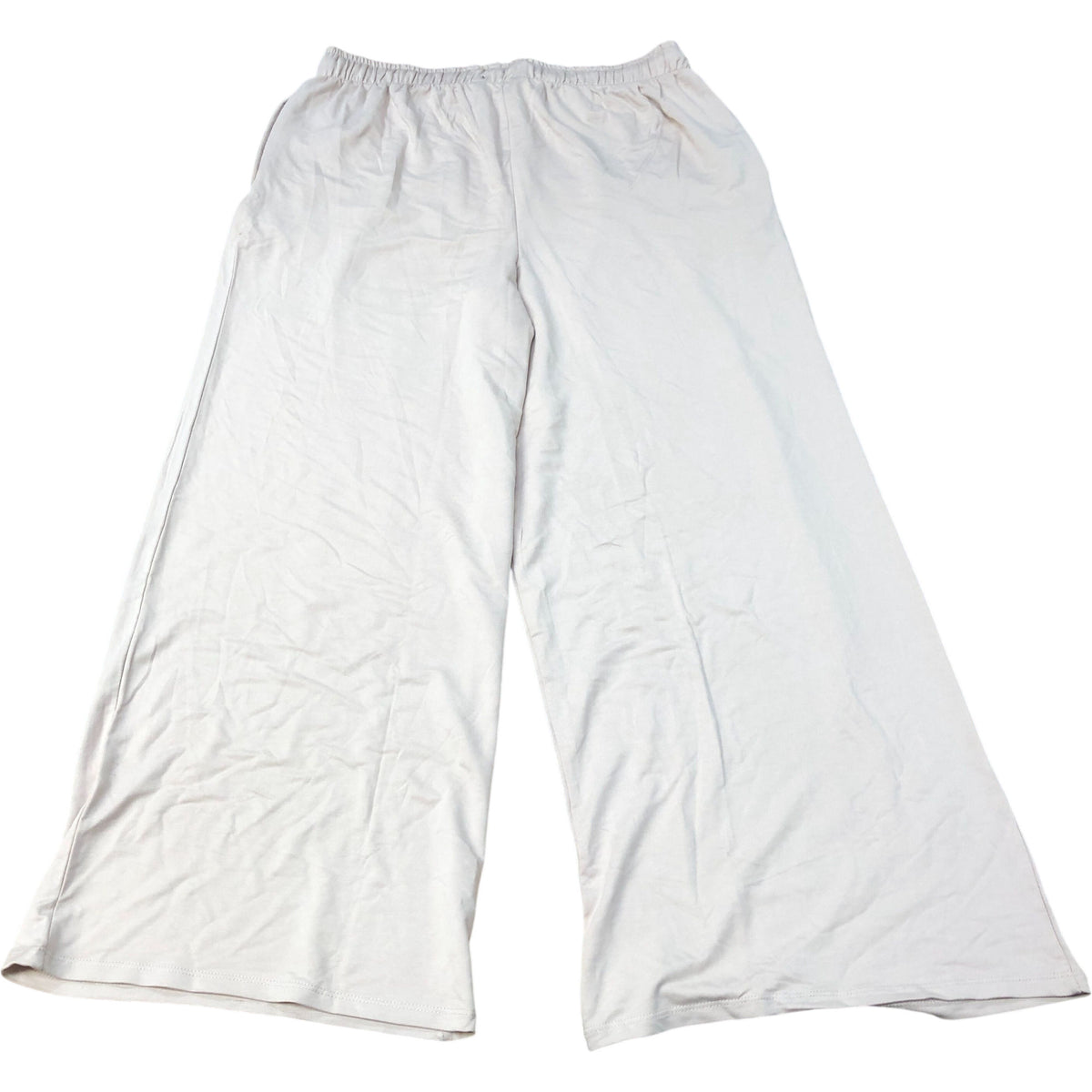 Beige Loungewear Trousers Soft Stretch