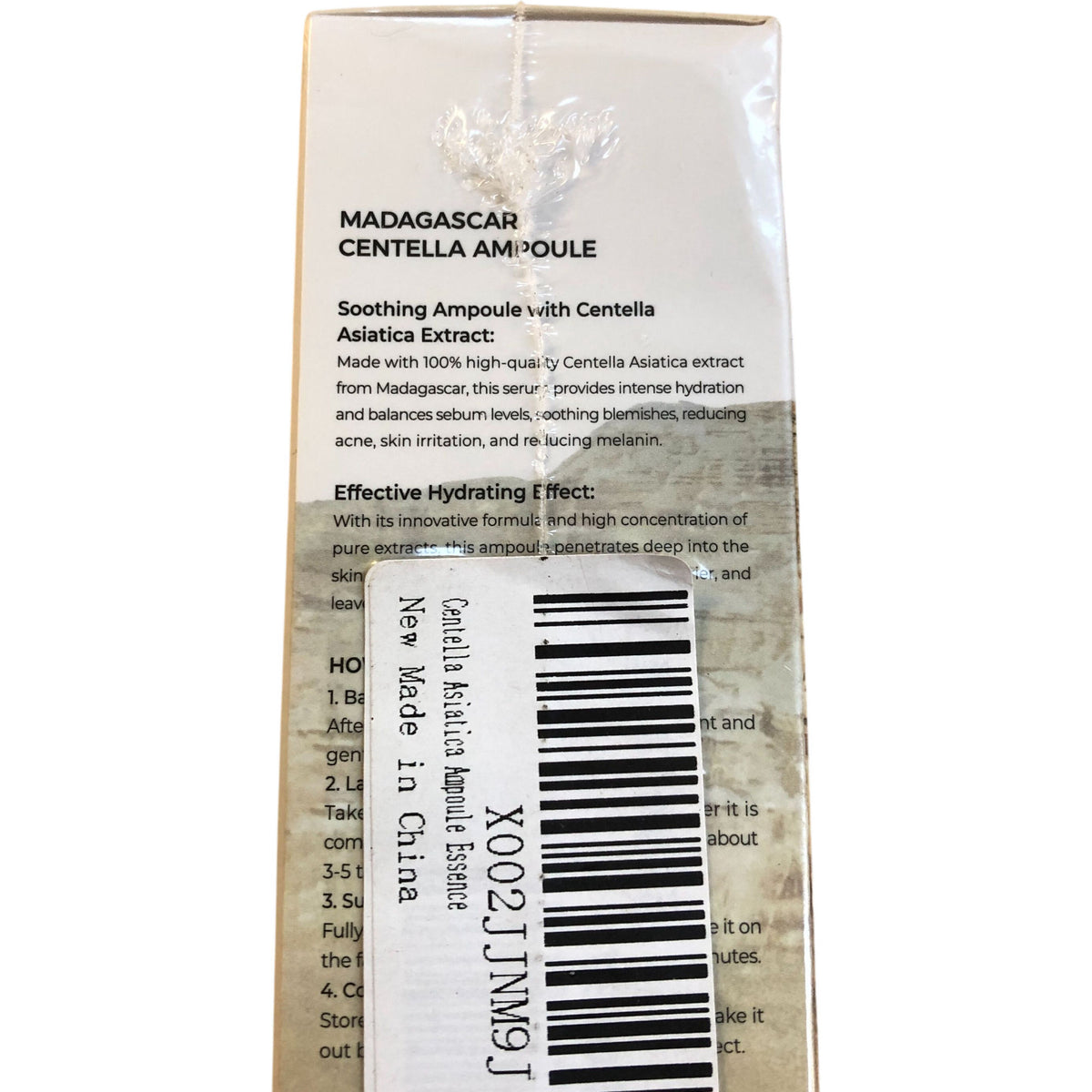 Centella Ampoule 100ml Calming Hydrating Serum Madagascar Pure Essence