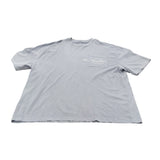 River Island Men's Oversized Fit T-Shirt Size XL Light Blue Short Sleeve Top