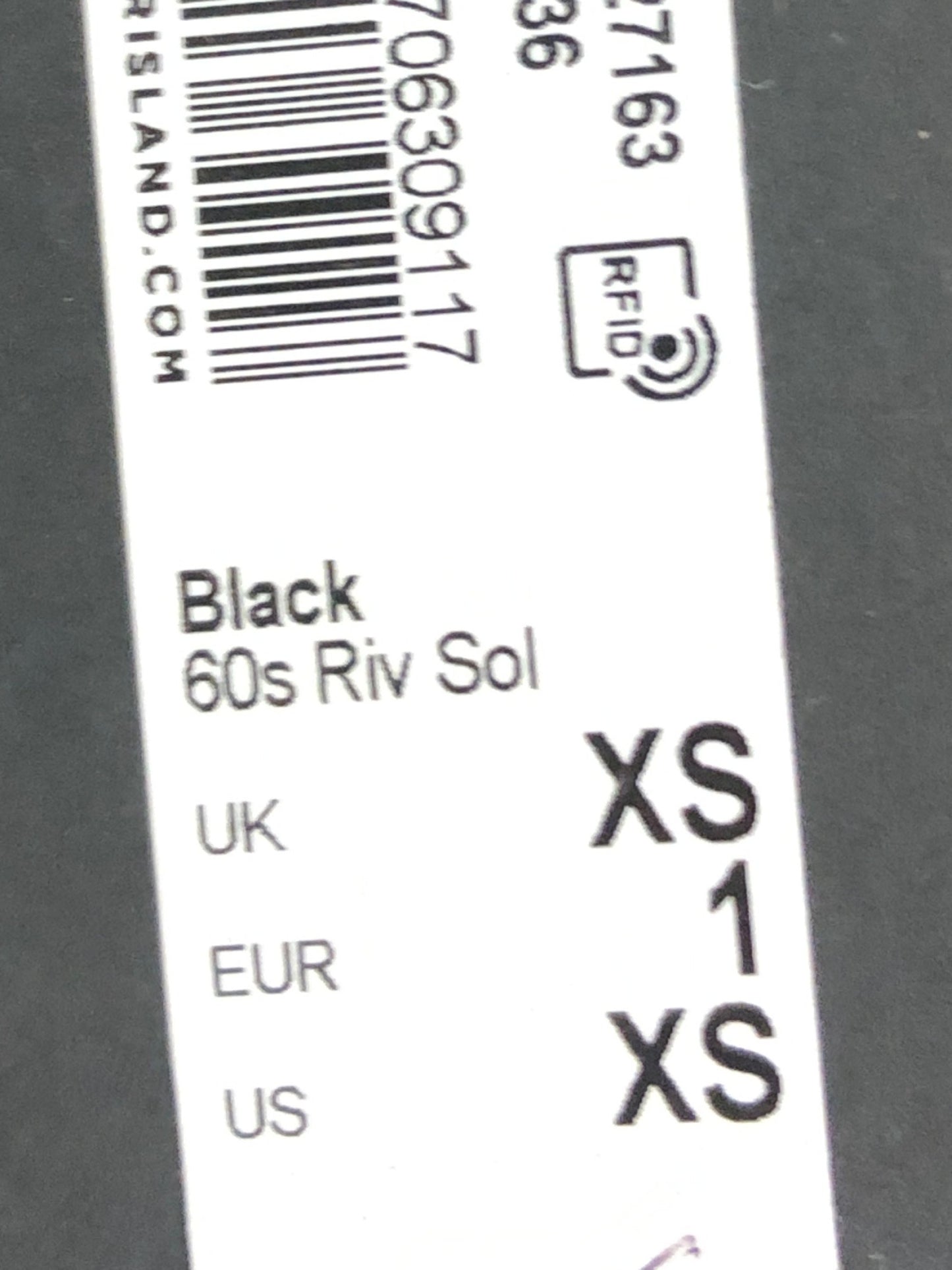 RIVER ISLAND Black Polka Dot Ruffle Bustier Dress UK XS Women's Party Style