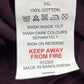 Kangaroo Poo T-Shirt 3XL Men's Purple Crew Neck Cotton Short Sleeve Top