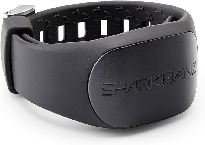Sharkbanz 2 Slate Black Shark Deterrent Wristband Active Safety Gear