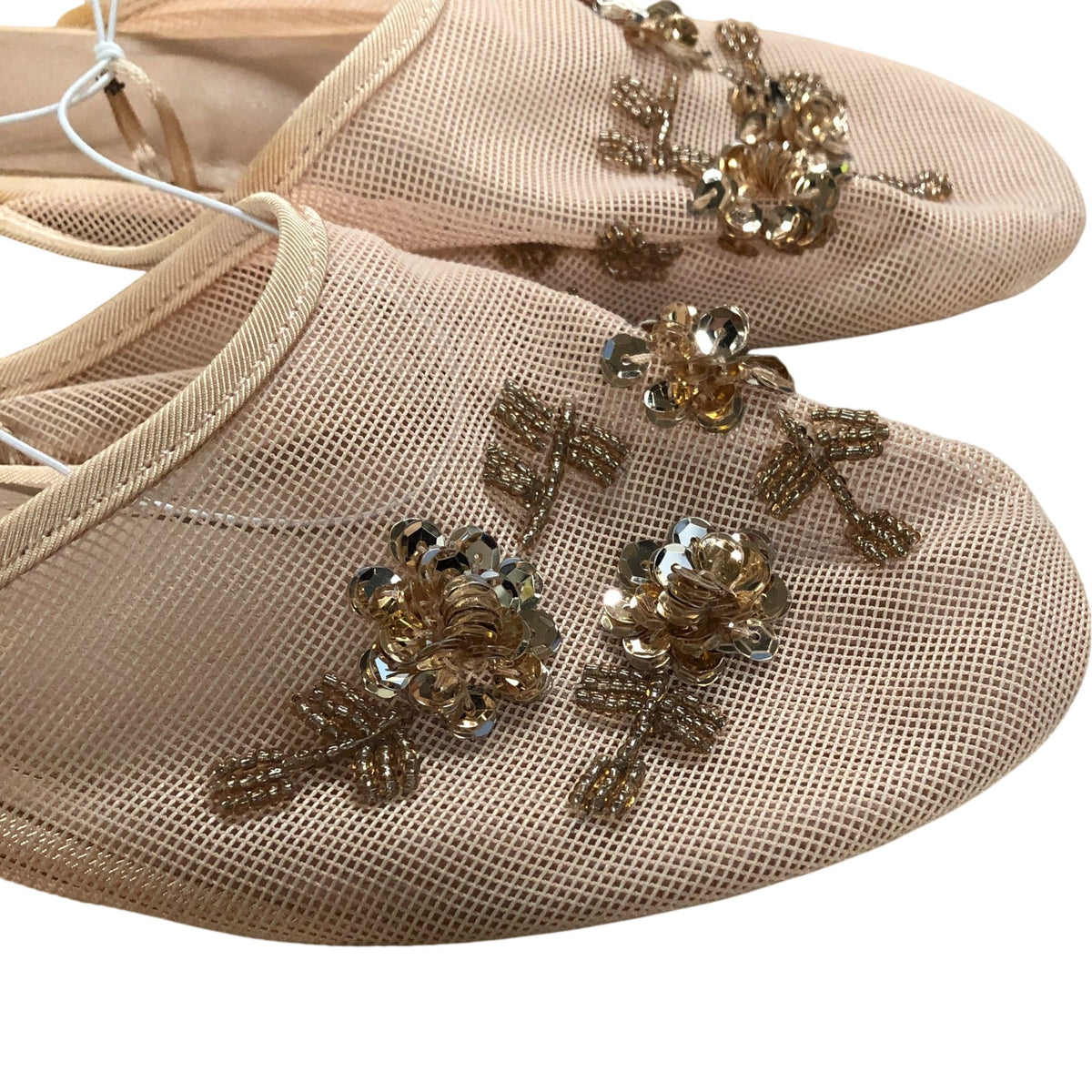 Women's Embellished Mules Floral Slip On Shoes