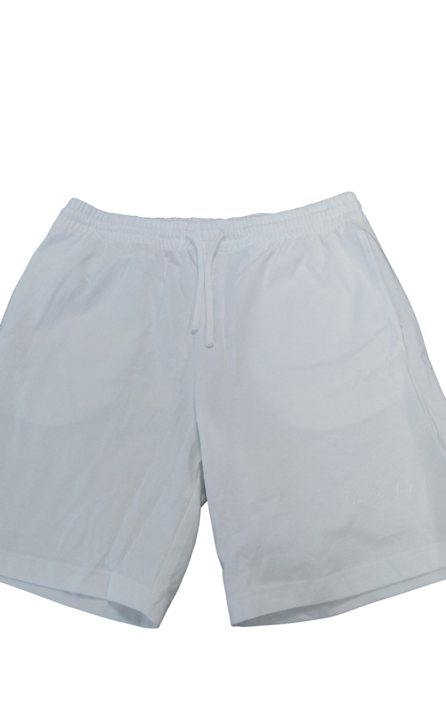 River Island Shorts UK M Men's White Drawstring Swimwear Casual Style