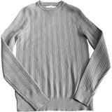 River Island Grey Ribbed Knit Sweater Pullover