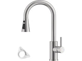 Dayone Chrome Pull Out Kitchen Faucet 3 Spray Mode Kitchen Tap Model DAY-ATS247C