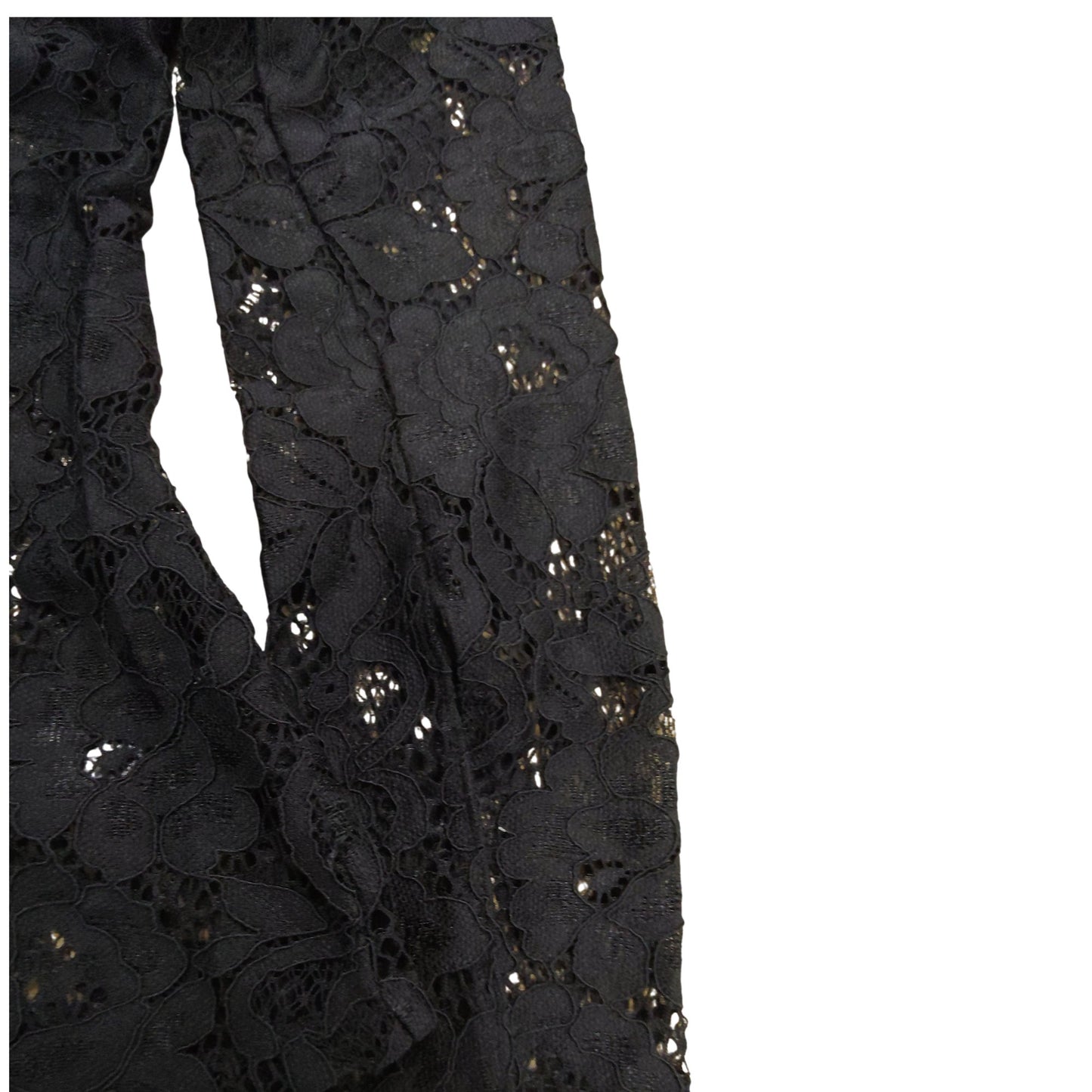 River Island Shirt Size UK12 Women's Black Floral Pattern Long Sleeves