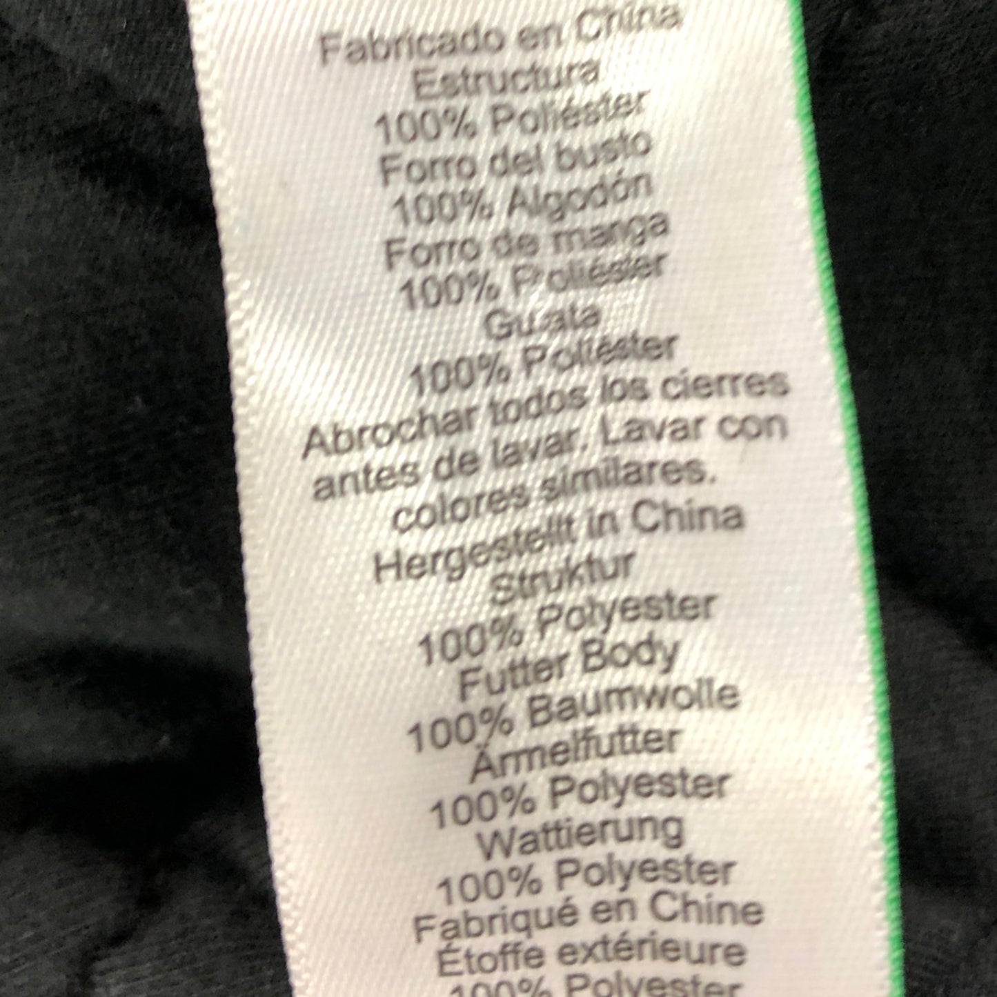 Baker By Ted Baker Girls Black Hooded Coat Size 8 Years Bow Detail