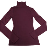 River Island Turtleneck Top UK6 Women's Purple Long Sleeve