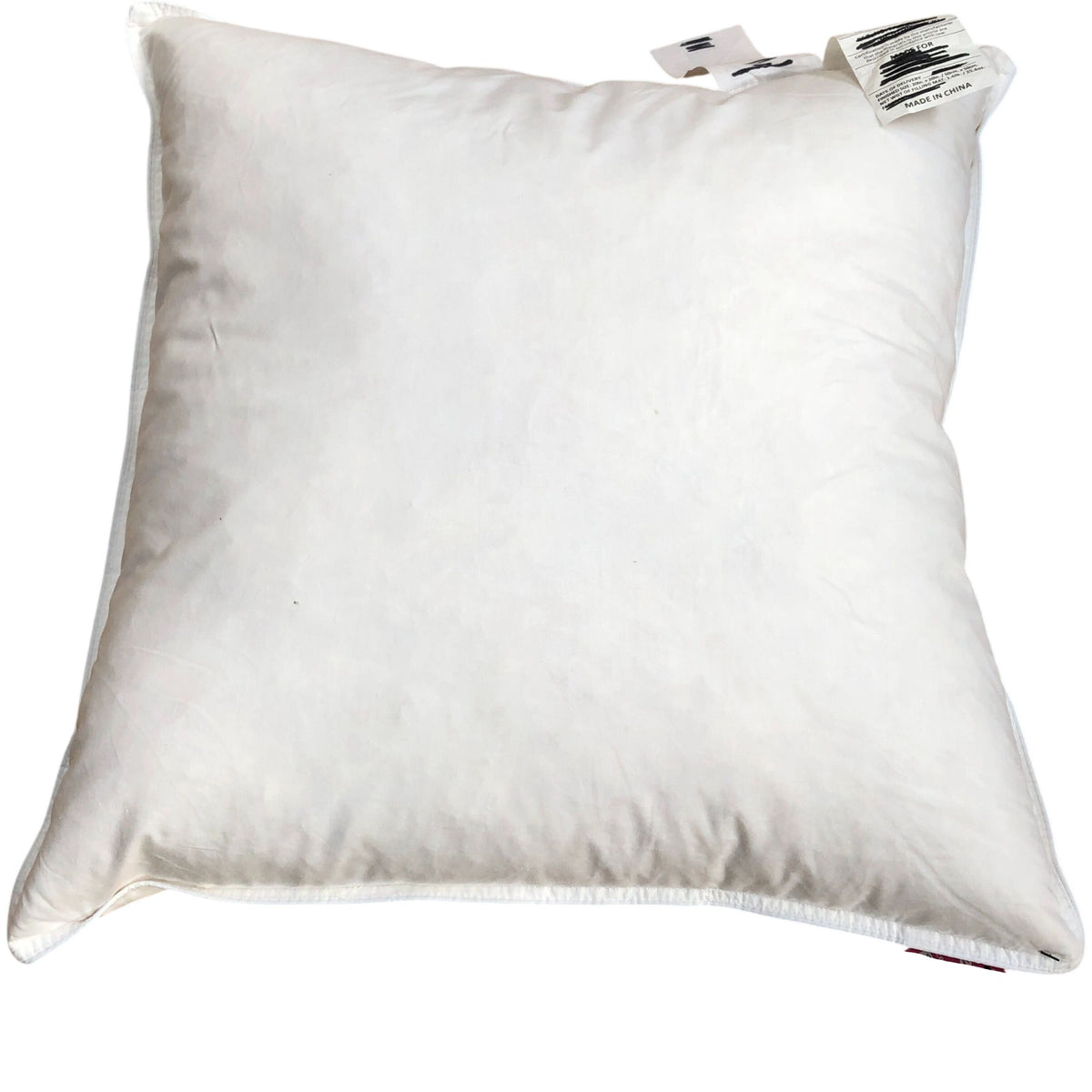 Square Duck Feather Cushion 50x50cm