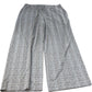 River Island Houndstooth Trousers UK18 Women's Comfy Stretch Faux Wool Style