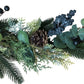 Greenery Garland Artificial Décor With Pine Cones And Berries 5FT