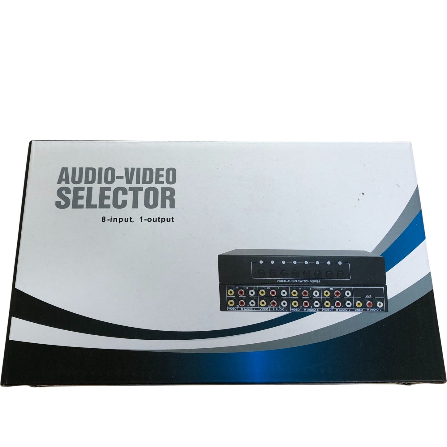 Audio Video Selector Switch 8 Input 1 Output VSW81 Signal Selector