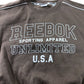 Reebok Unlimited Sweatshirt Kids 13 Years Brown Sporting Apparel U.S.A